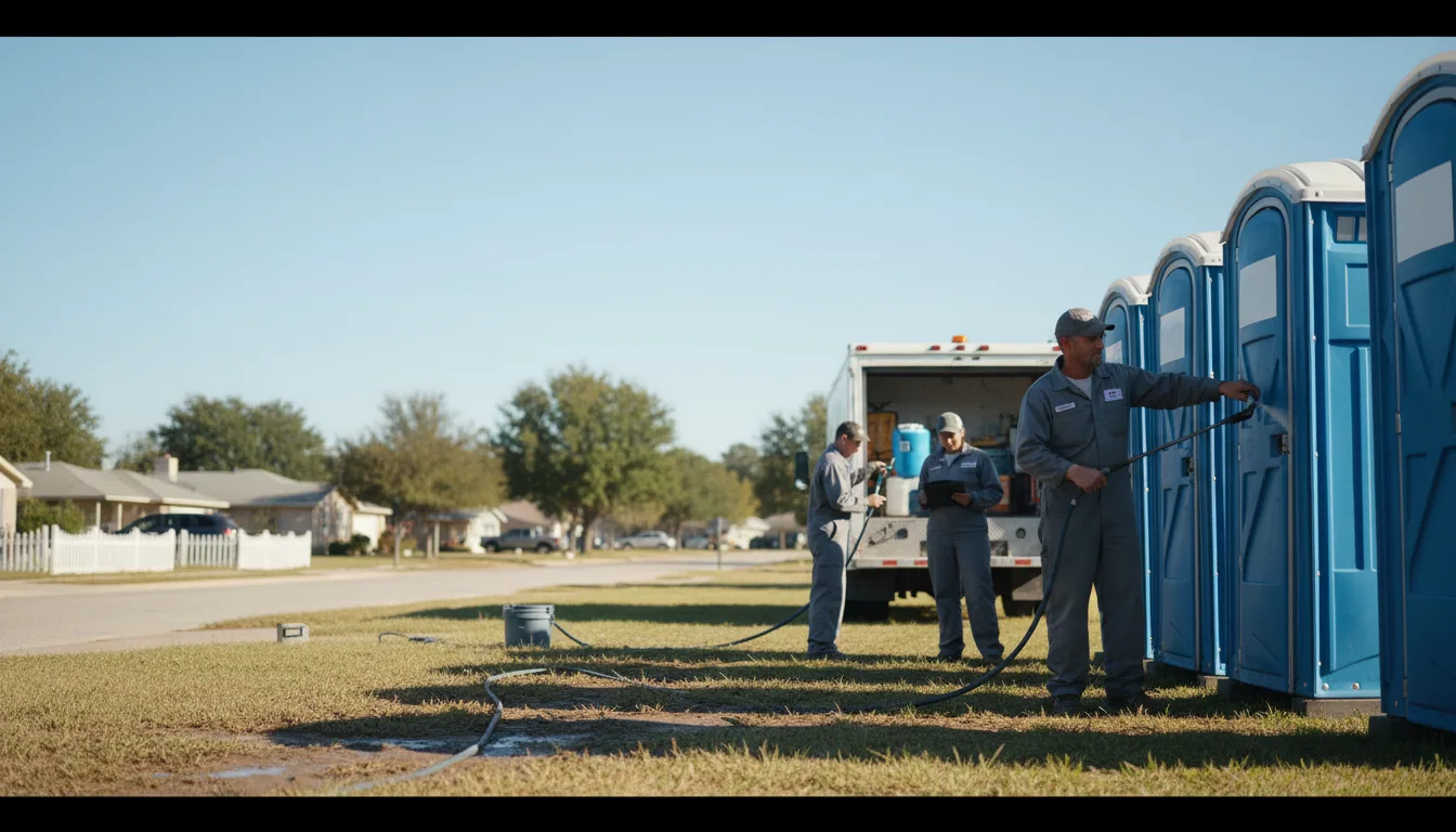 Long-Term Portable Toilet Rental in Greenville, NC near me